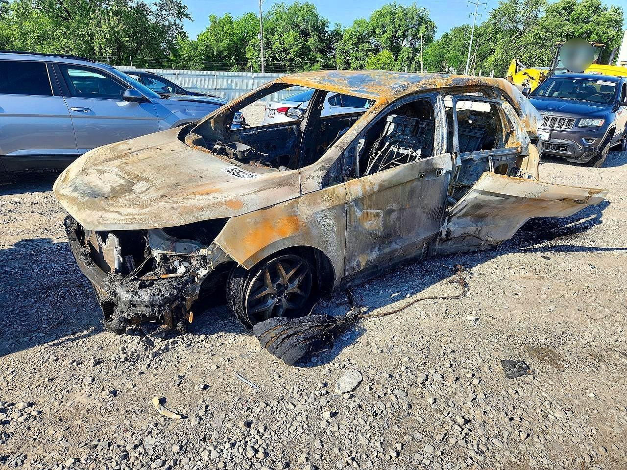 2024 Ford Edge SEL, VIN 2FMPK4J96RBA76066 — Burn