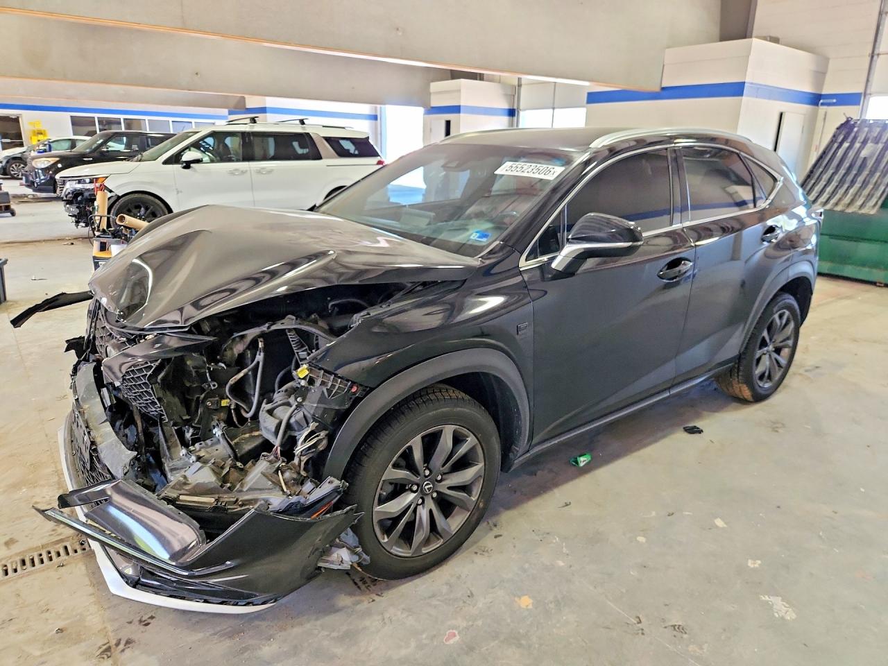 2018 Lexus NX 300 F Sport, VIN JTJYARBZ7J2105685 — Front end