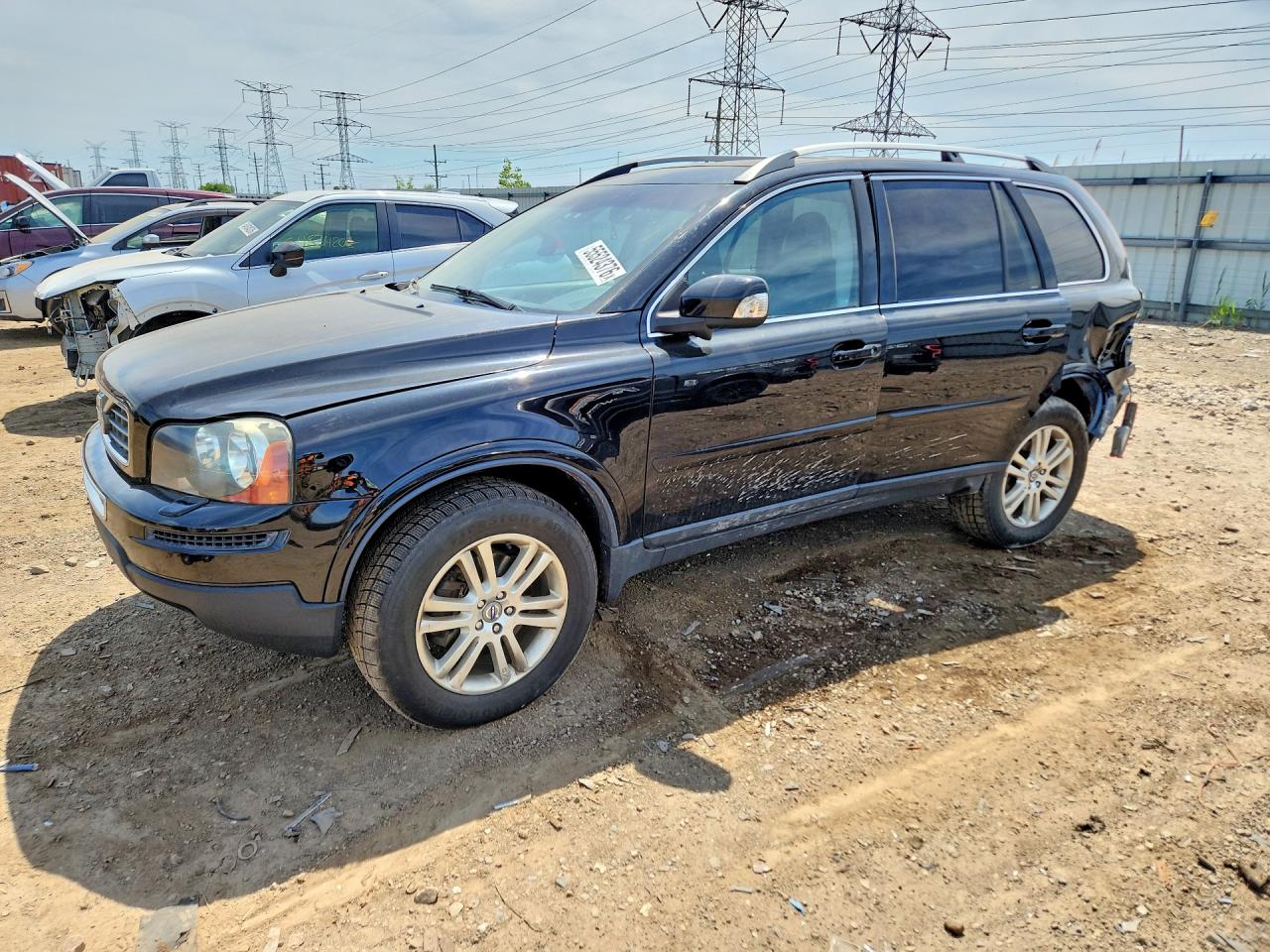2010 Volvo XC90 I6, VIN YV4982CZ2A1551996 — Rear end