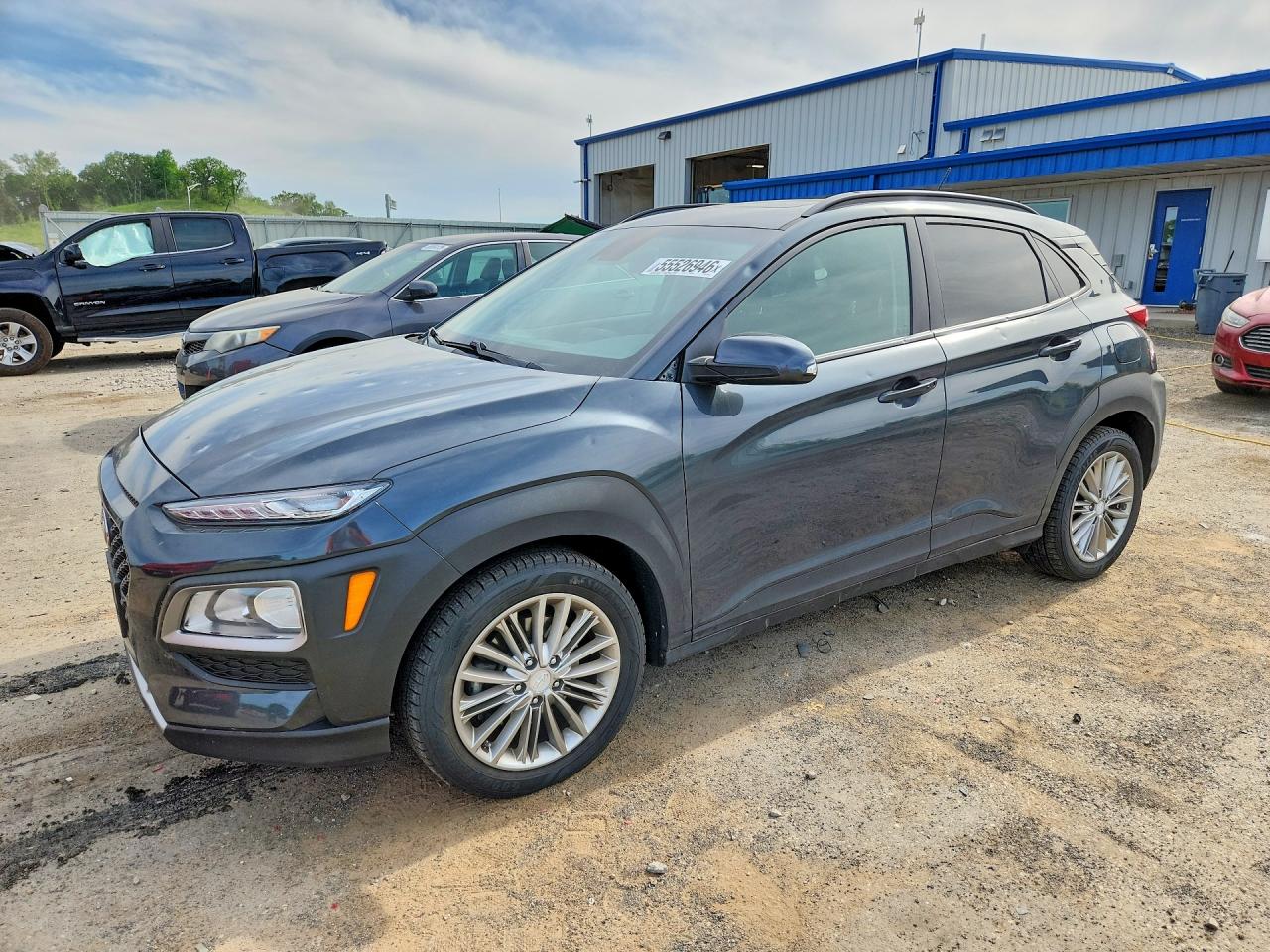 2018 Hyundai Kona SEL, VIN KM8K6CAA2JU075501 — Hail