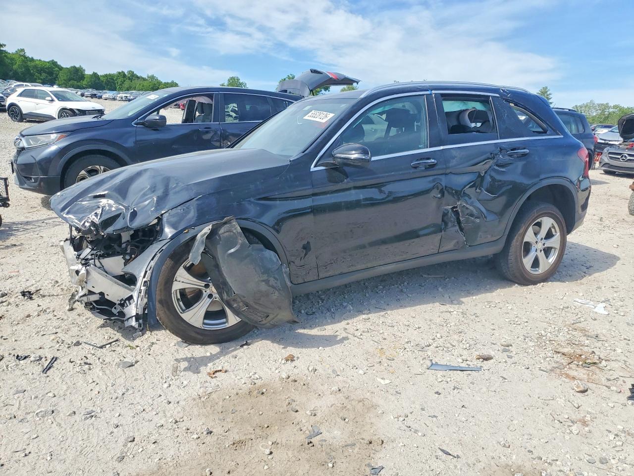 2016 Mercedes-Benz GLC 300, VIN WDC0G4KB3GF017619 — Rollover