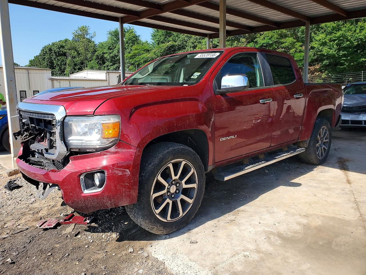 2017 GMC Canyon 4WD Denali, VIN 1GTG6EEN7H1280309 — По всему кузову