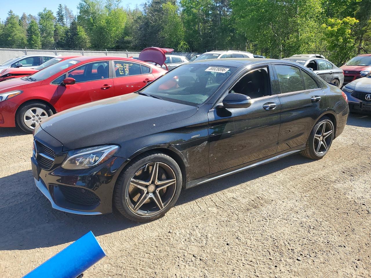 2016 Mercedes-Benz C 450 AMG, VIN 55SWF6EBXGU105550 — Перед