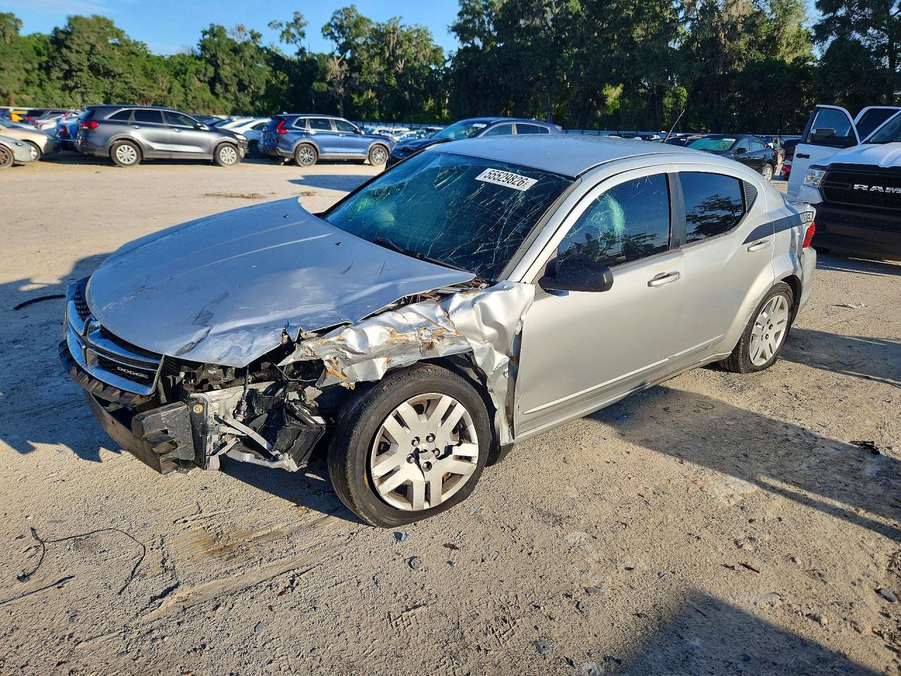 2011 Dodge Avenger Express, VIN 1B3BD4FB0BN540310 — Перед