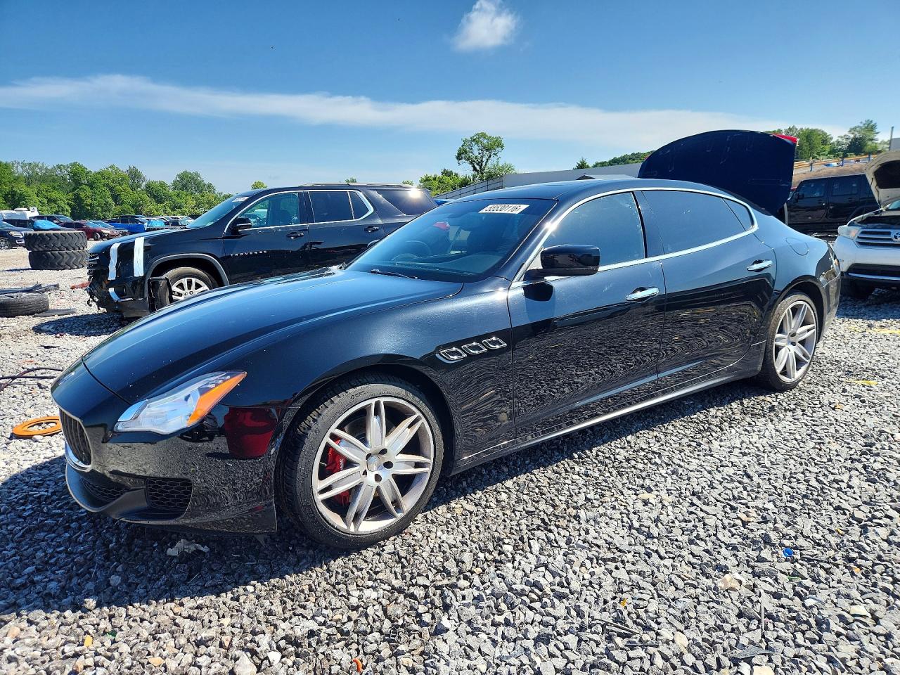 2016 Maserati Quattroporte S, VIN ZAM56RPAXG1188579 — Rear end