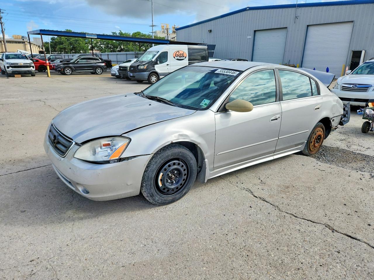 2003 Nissan Altima SE, VIN 1N4BL11D93C304573 — Rear end