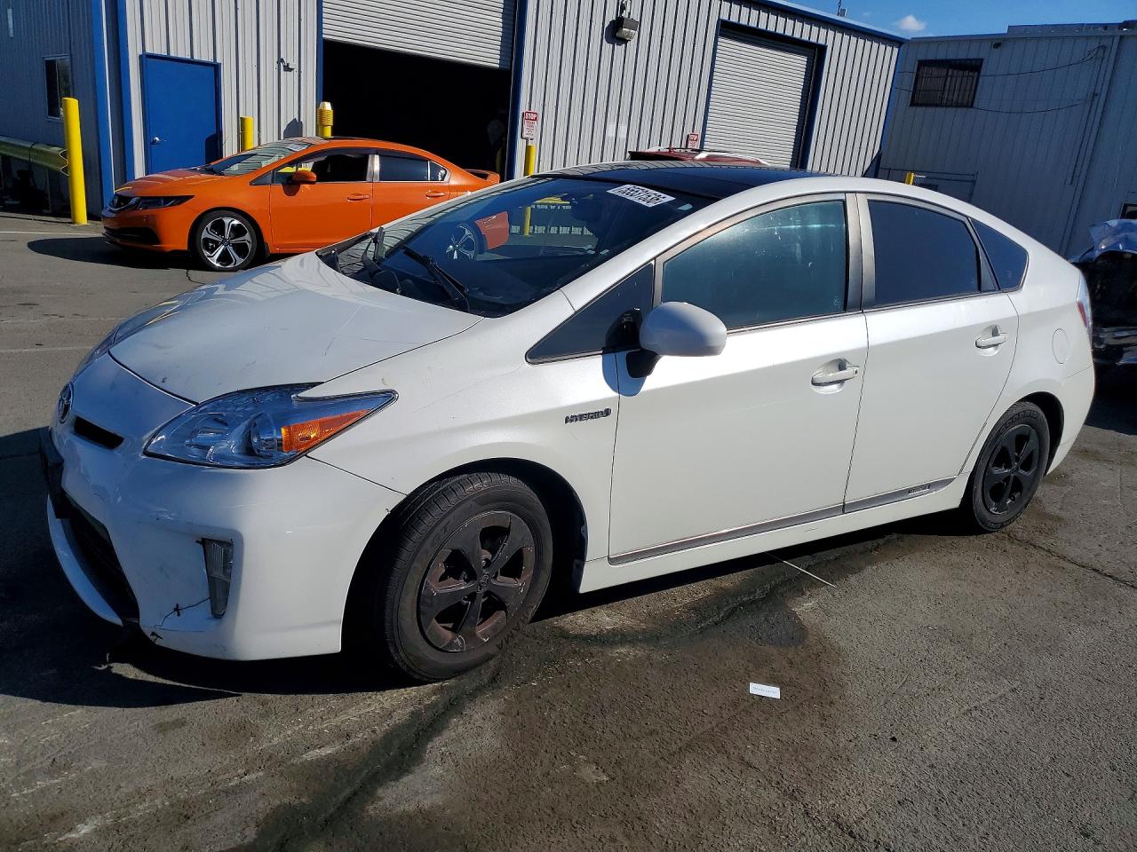 2012 Toyota Prius Four, VIN JTDKN3DU3C1487251 — Вандализм