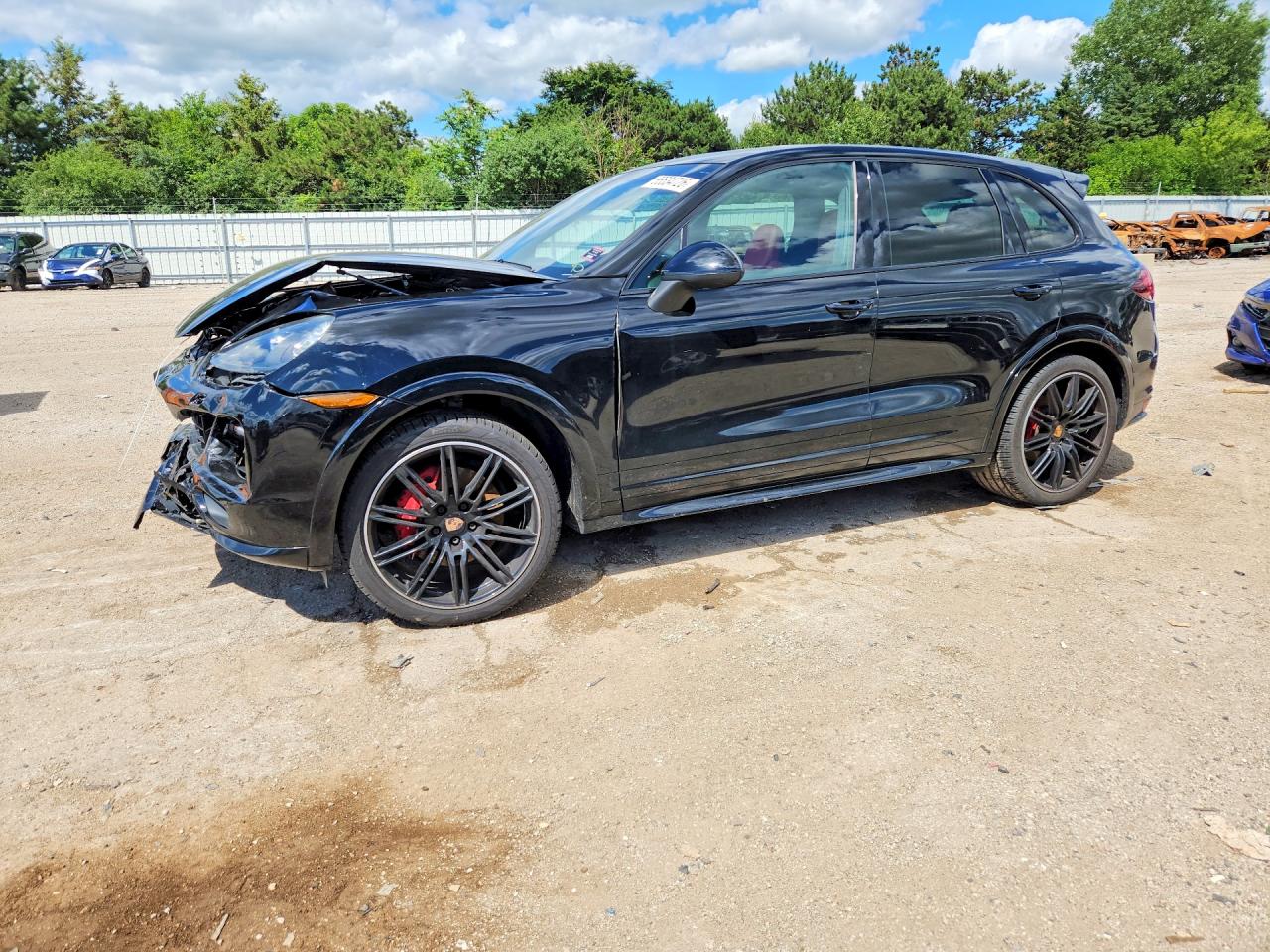 2014 Porsche Cayenne GTS, VIN WP1AD2A23ELA74263 — Front end