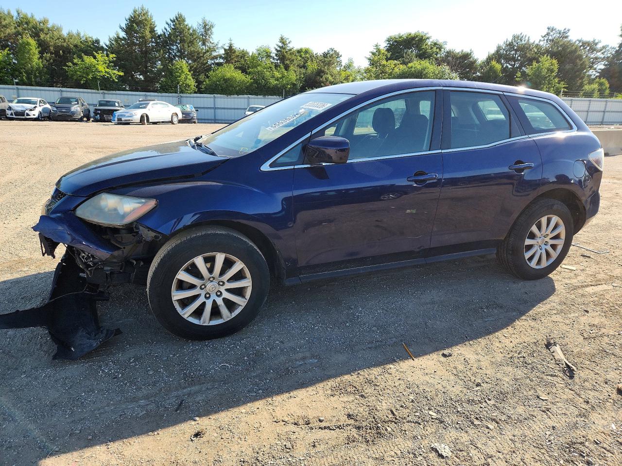 2012 Mazda CX-7 i SV, VIN JM3ER2A50C0416532 — Перед