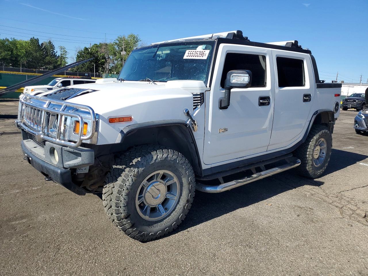 2006 Hummer H2, VIN 5GRGN22U16H111712 — Rear end
