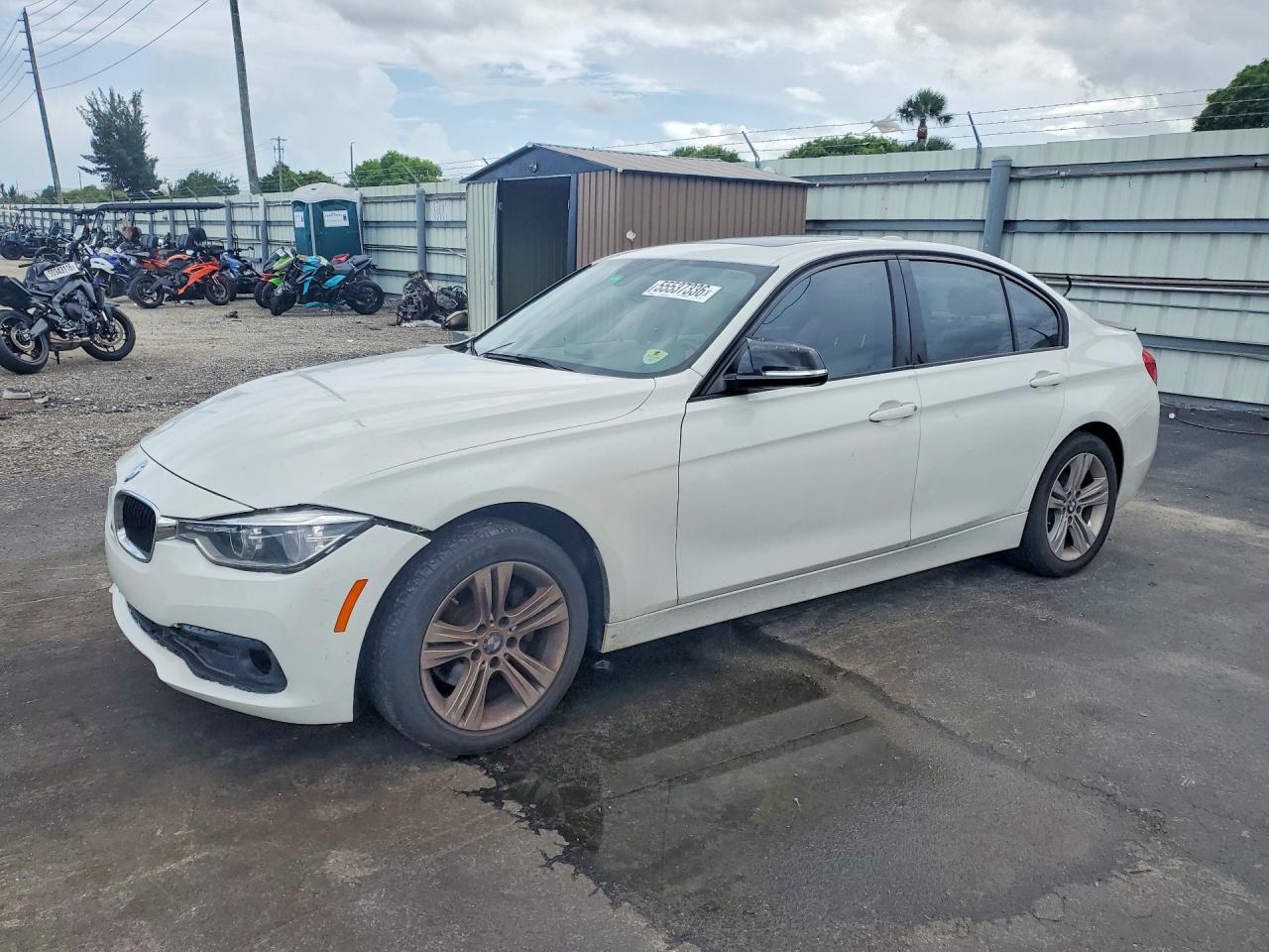 2016 BMW 3 Series 328i, VIN WBA8E9G56GNT42704 — Prior damage history