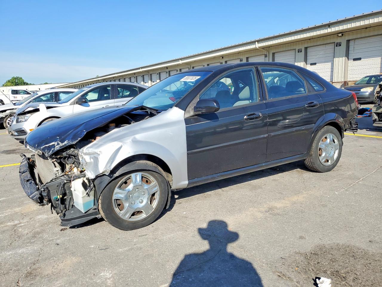 2007 Suzuki Forenza, VIN KL5JD56Z67K629391 — Перед