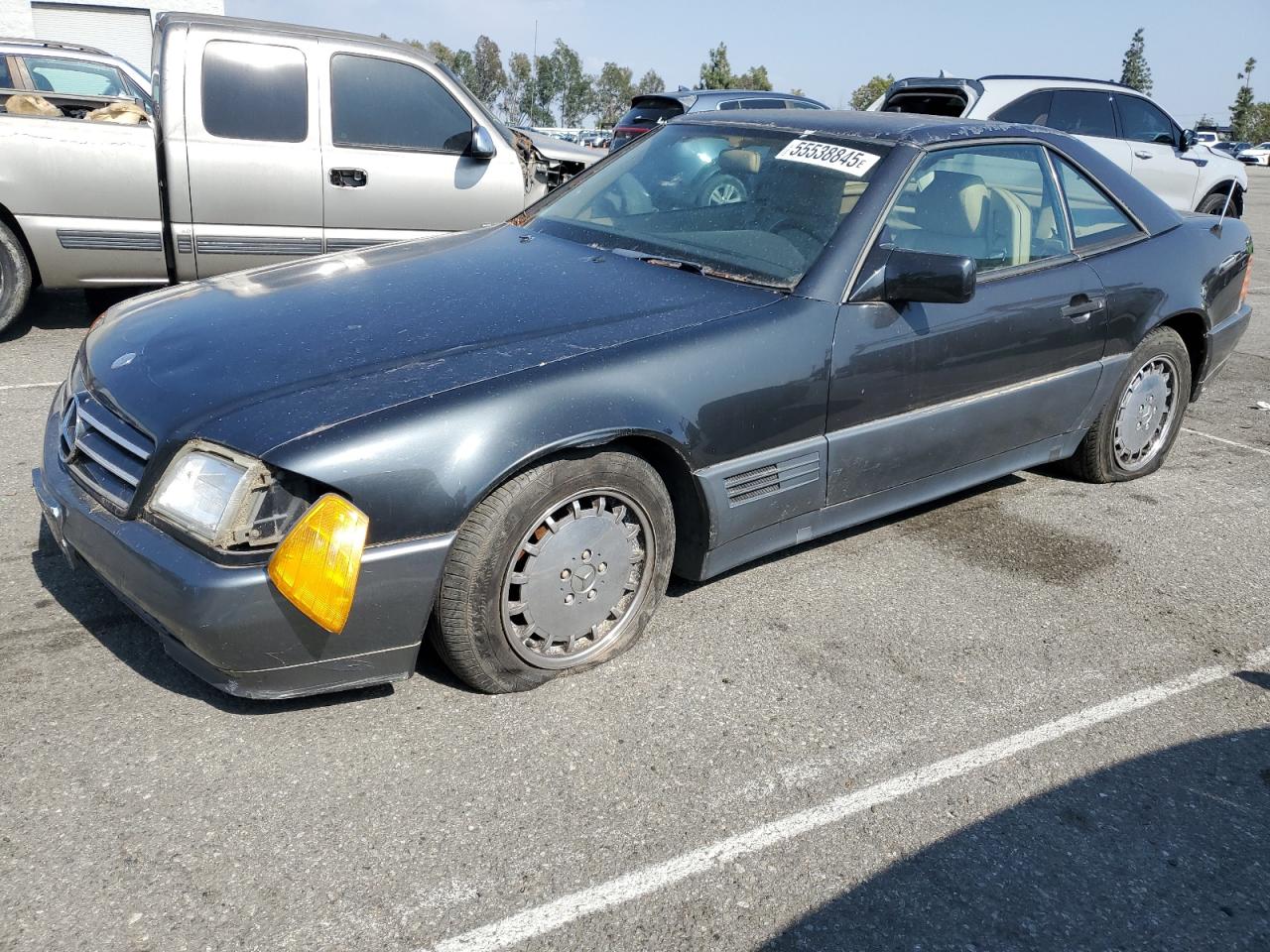1991 Mercedes-Benz 500, VIN WDBFA66E1MF029196 — Normal wear