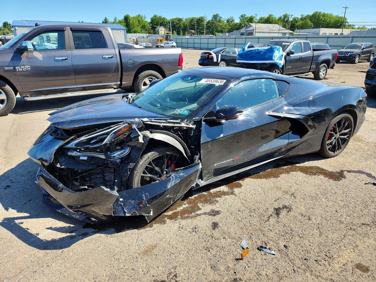 2024 Chevrolet Corvette 1LT, VIN 1G1YA2D43R5117525 — Front end
