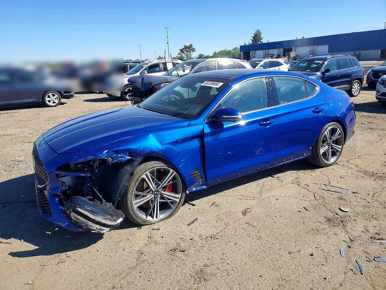 2025 Genesis G70 Sport Advanced, VIN KMTG54SE3SU154277 — Front end