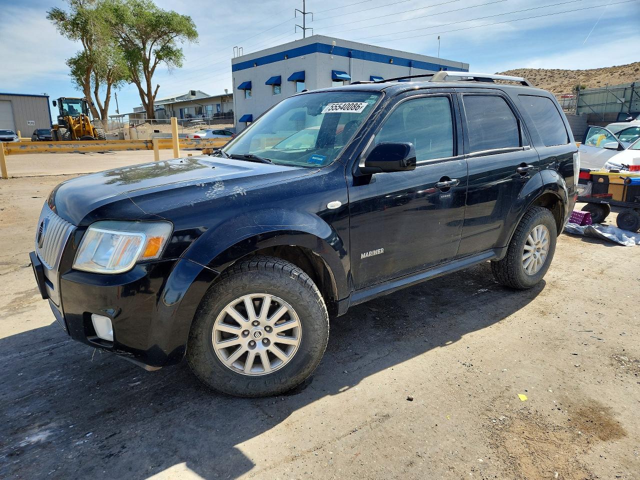 2008 Mercury Mariner Premier, VIN 4M2CU97168KJ54338 — Front end