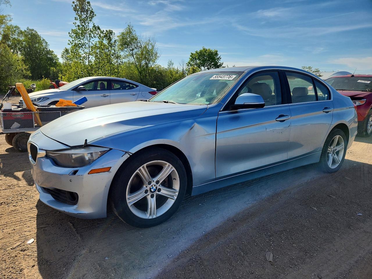 2015 BMW 3 Series 328i xDrive, VIN WBA3B5C57FF959412 — Minor dents and scratches
