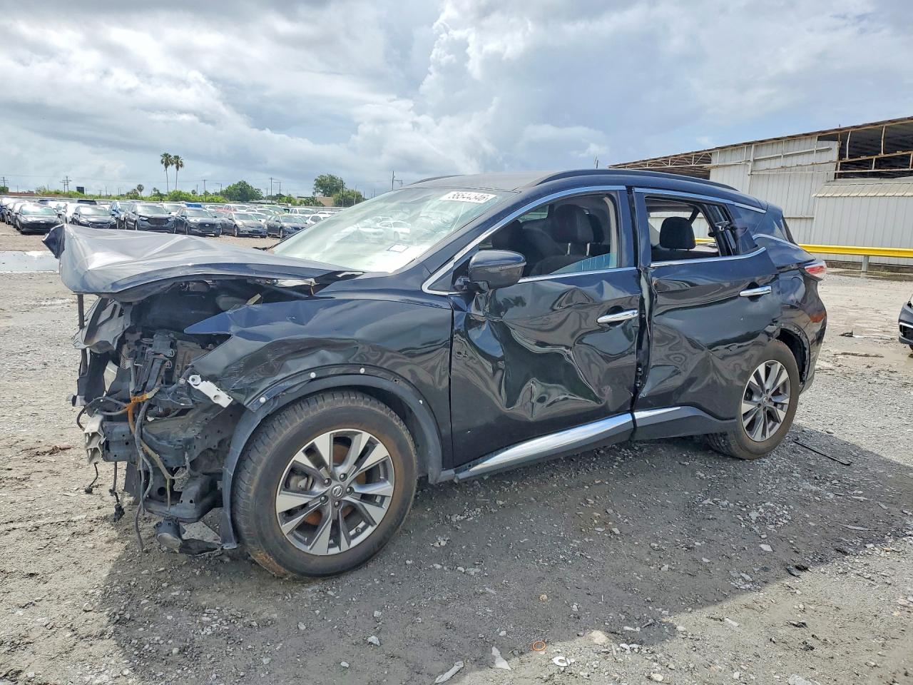 2018 Nissan Murano SV, VIN 5N1AZ2MH8JN139881 — Front end