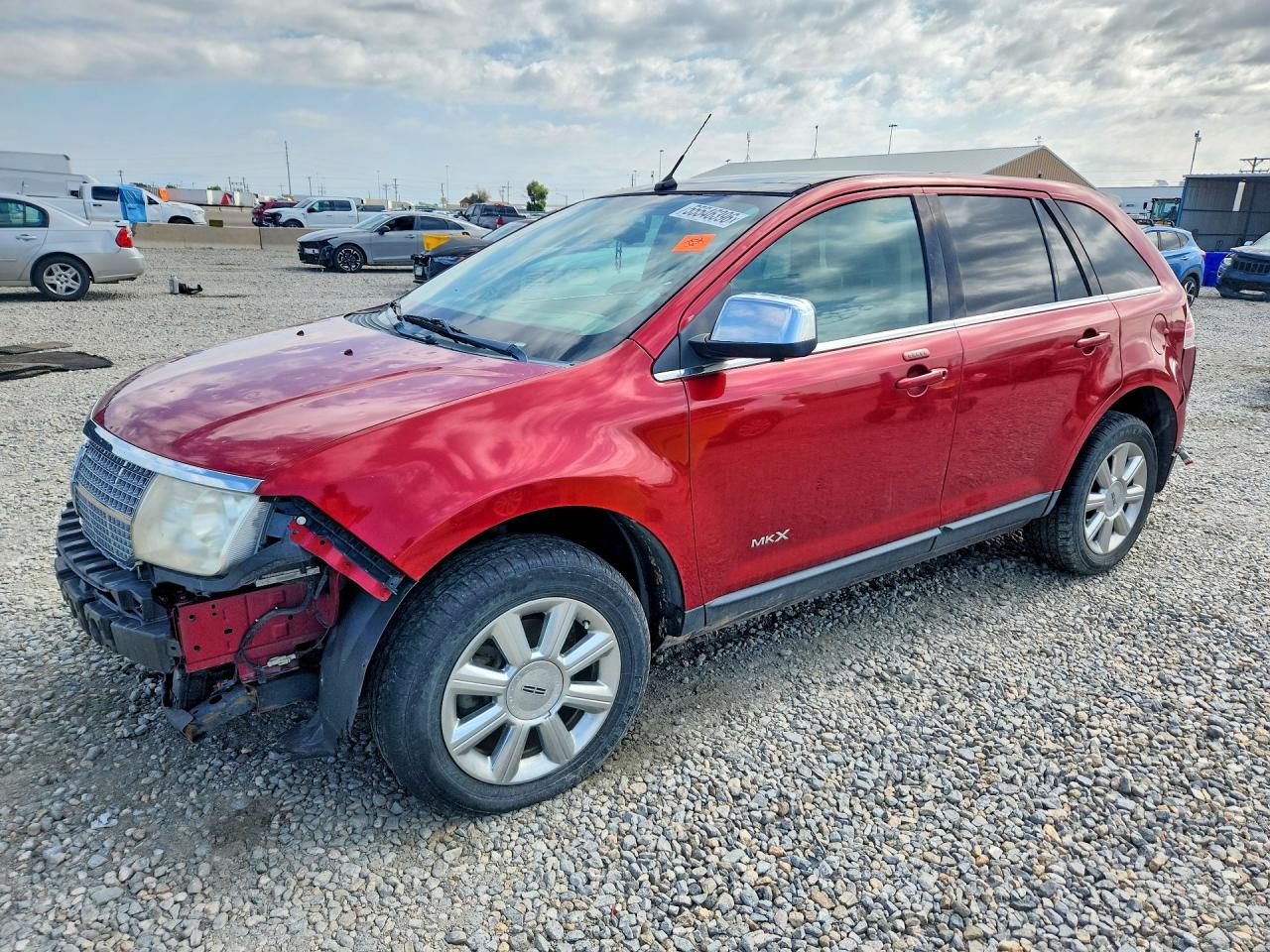 2007 Lincoln MKX, VIN 2LMDU88C87BJ32421 — Front end