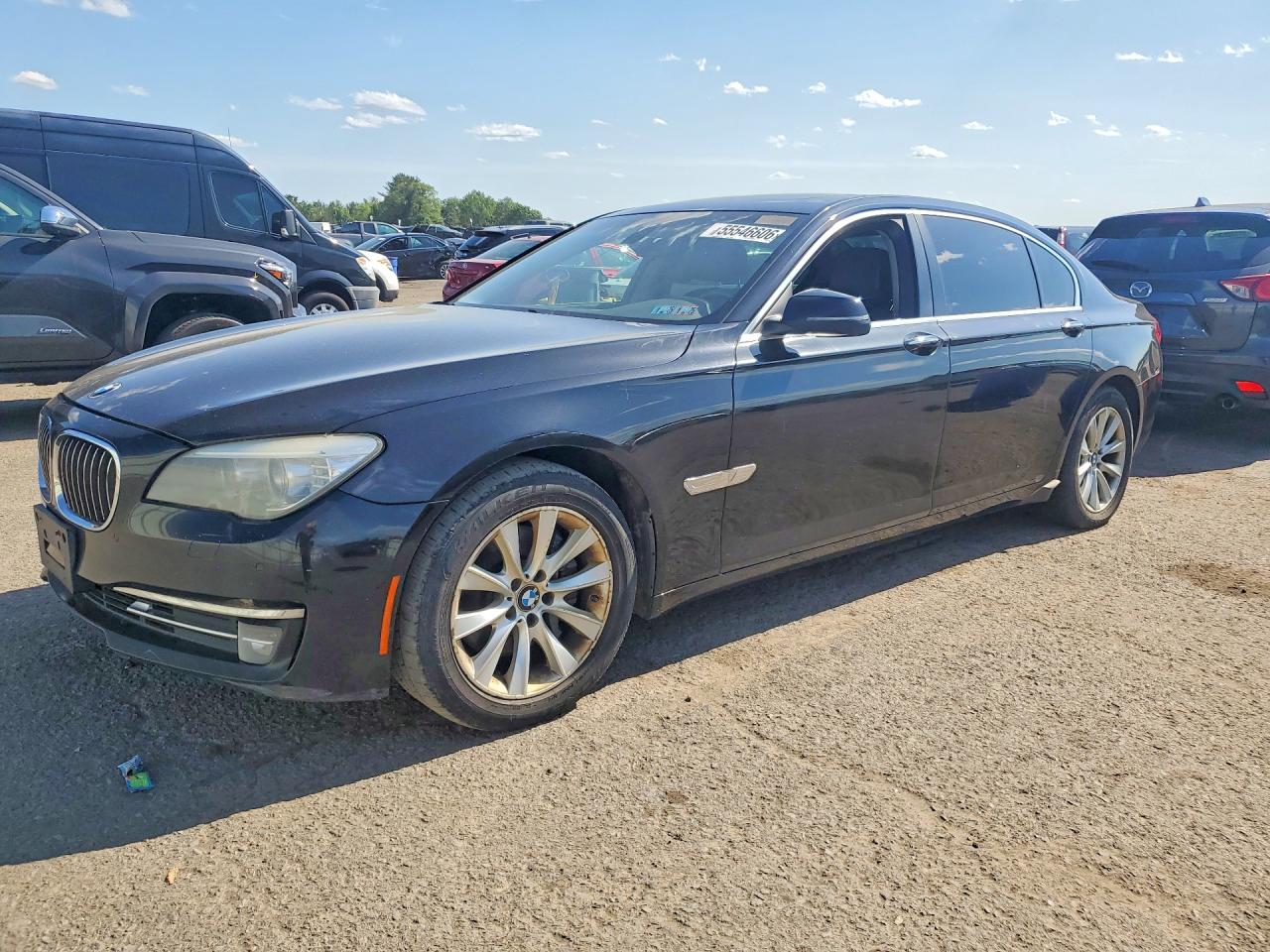 2015 BMW 7 Series 740Li xDrive, VIN WBAYF4C59FGS99467 — Rear end