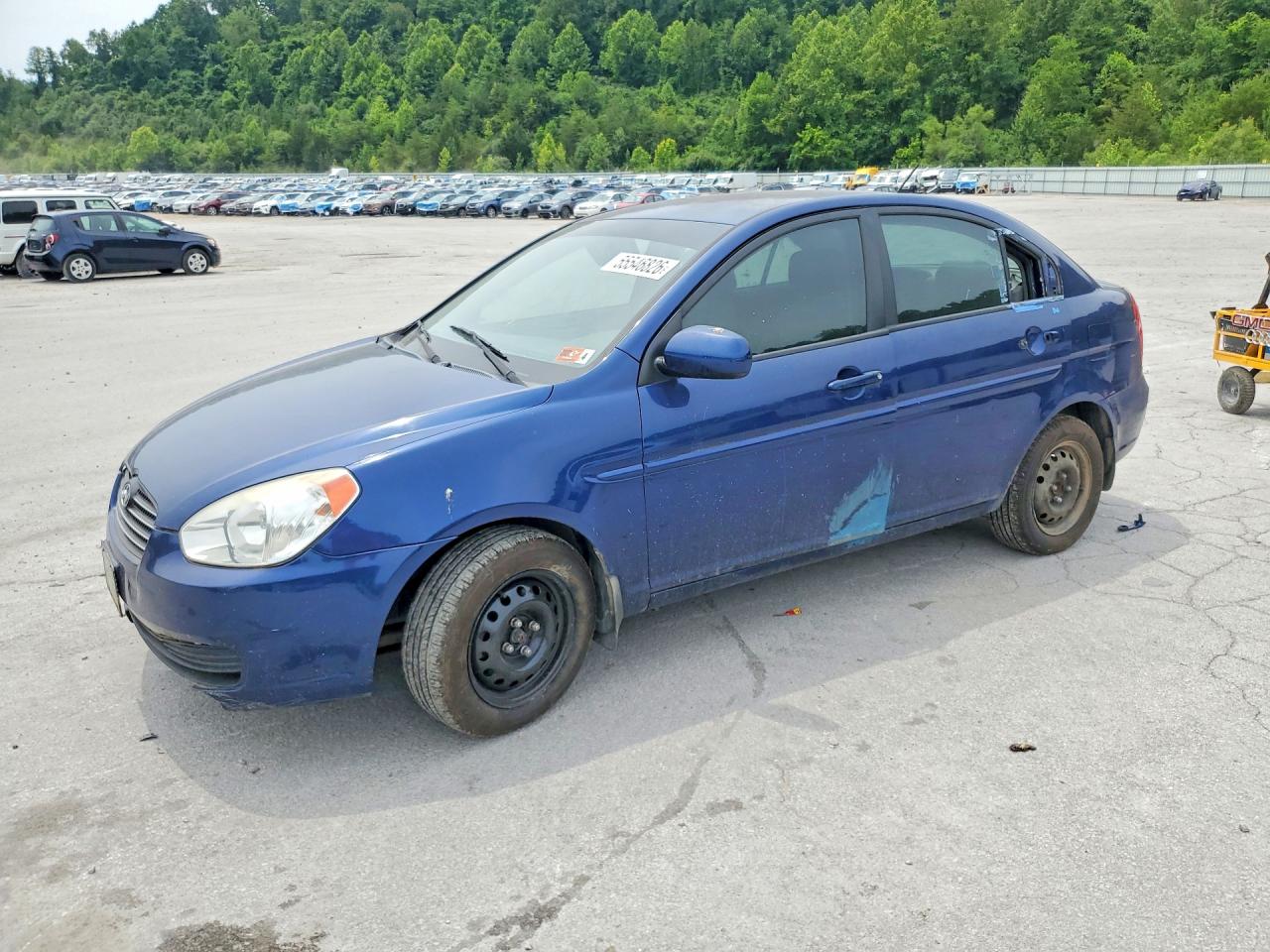 2010 Hyundai Accent GLS, VIN KMHCN4AC3AU494908 — Undercarriage