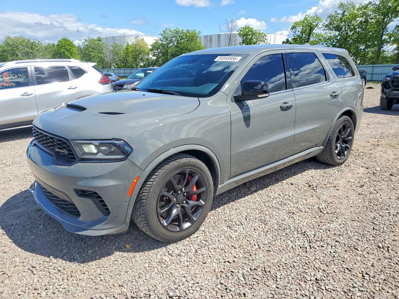 2021 Dodge Durango SRT Hellcat, VIN 1C4SDJH99MC789386 — Missing or altered VIN