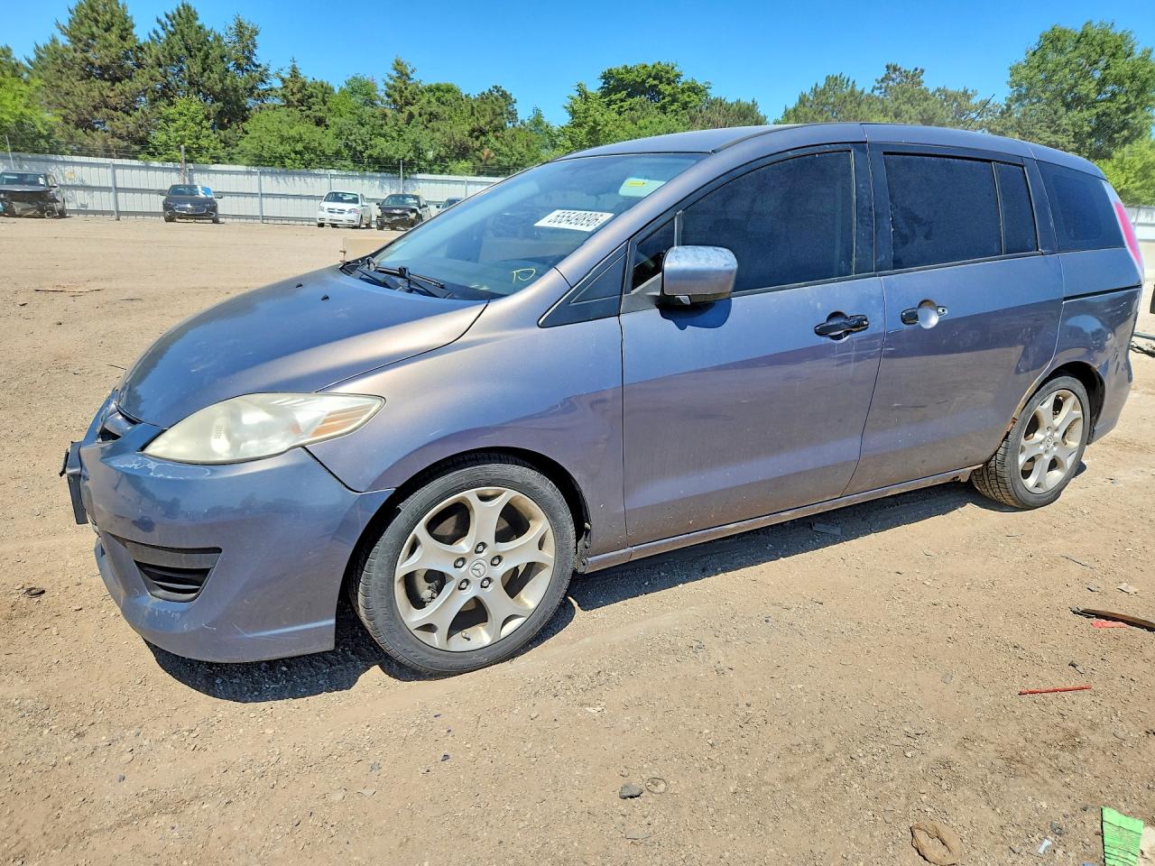 2010 Mazda 5 Sport, VIN JM1CR2W36A0372802 — Front end