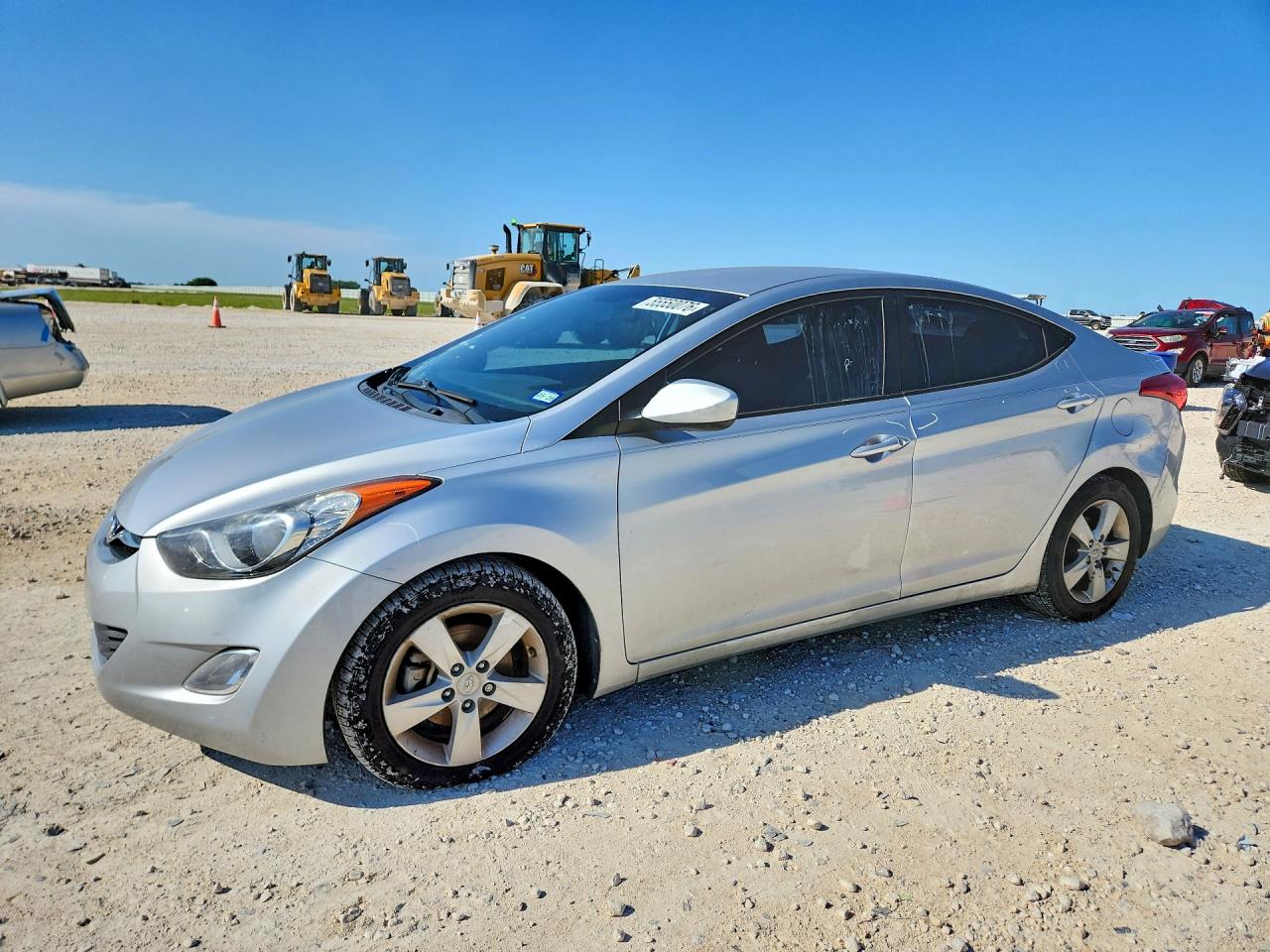 2013 Hyundai Elantra GLS, VIN 5NPDH4AE6DH335672 — Rear end