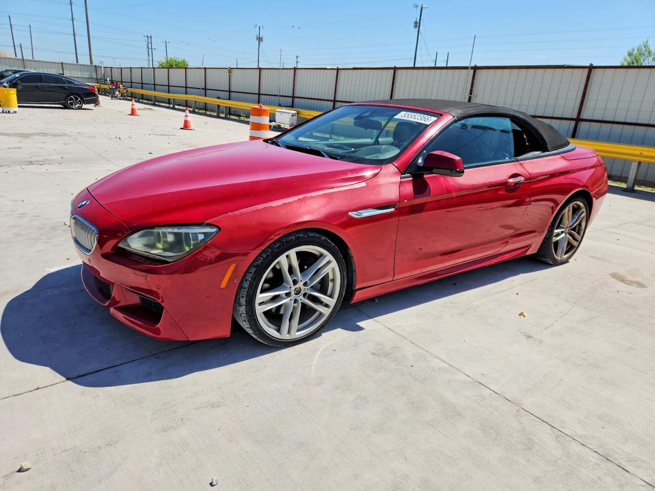 2013 BMW 6 Series 650i, VIN WBAYP9C50DDW21258 — Front end