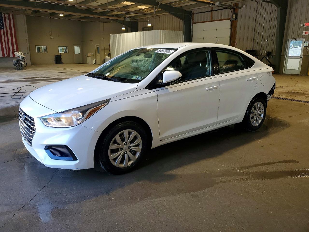 2020 Hyundai Accent SE, VIN 3KPC24A62LE100579 — Rear end