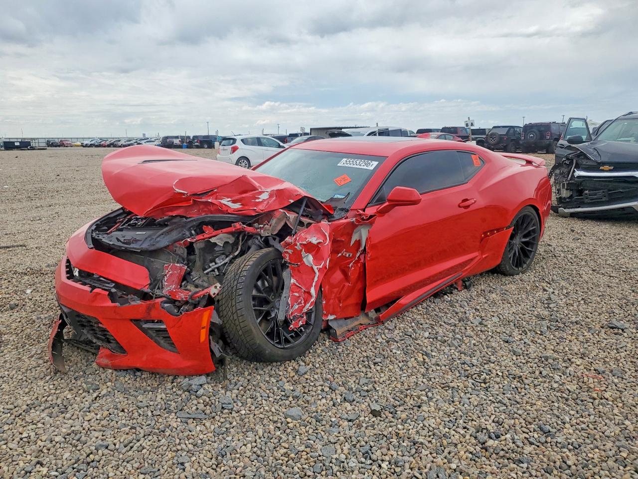 2018 Chevrolet Camaro 1SS, VIN 1G1FF1R72J0146943 — Перед