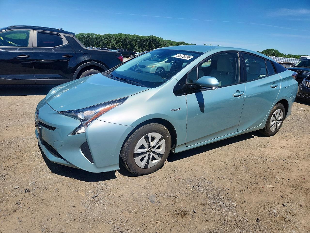 2018 Toyota Prius Three, VIN JTDKARFUXJ3062154 — Rear end