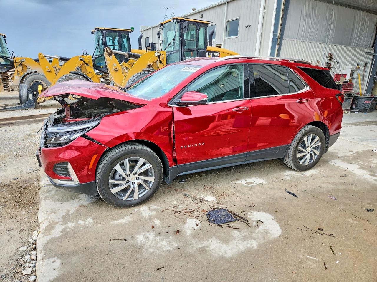 2024 Chevrolet Equinox Premier, VIN 3GNAXXEG2RL144624 — Перед