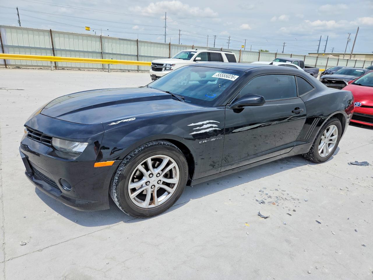 2014 Chevrolet Camaro LT, VIN 2G1FB1E38E9317950 — Hail