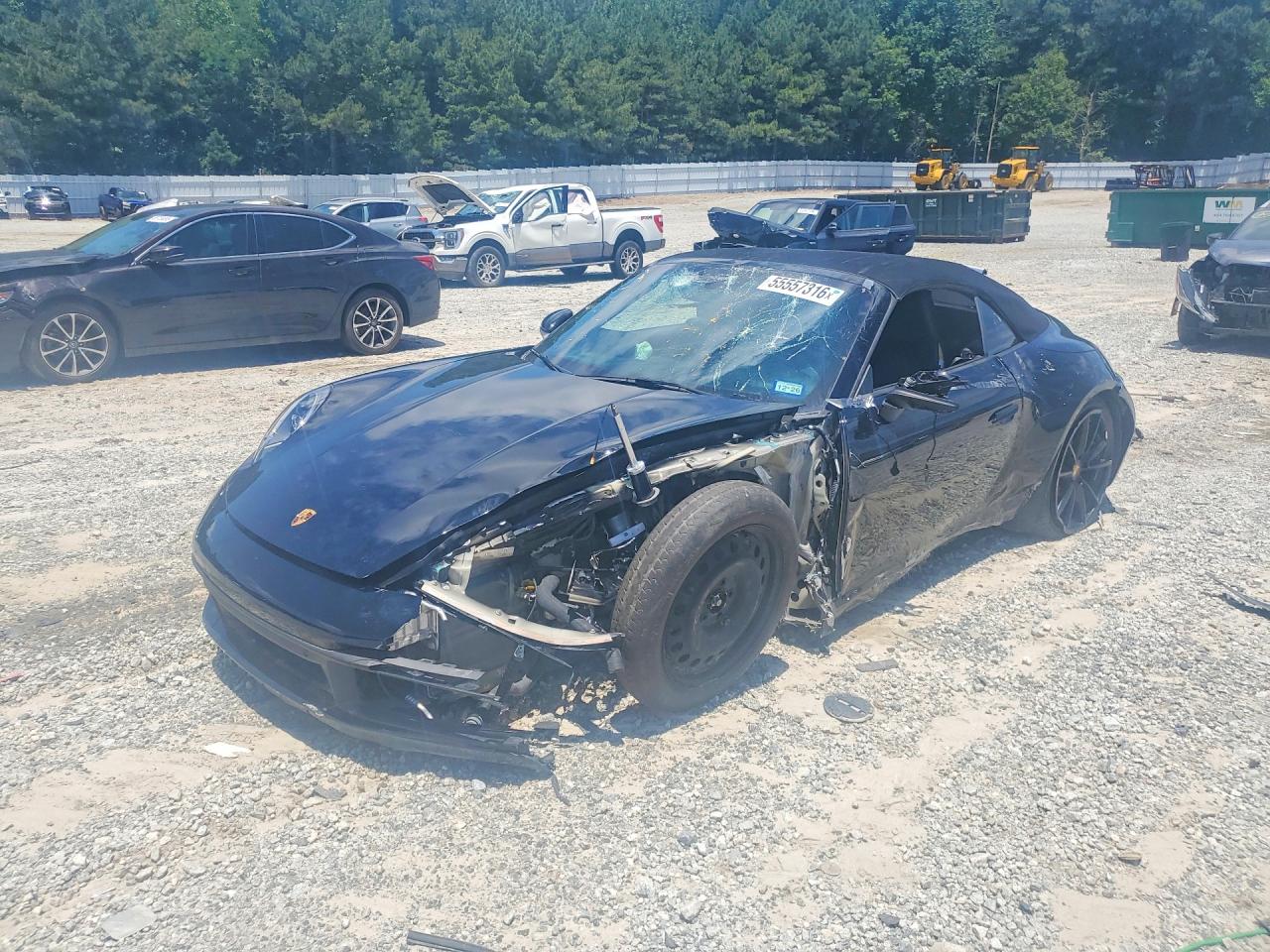 2020 Porsche 911 Carrera, VIN WP0CA2A9XLS251281 — Rollover