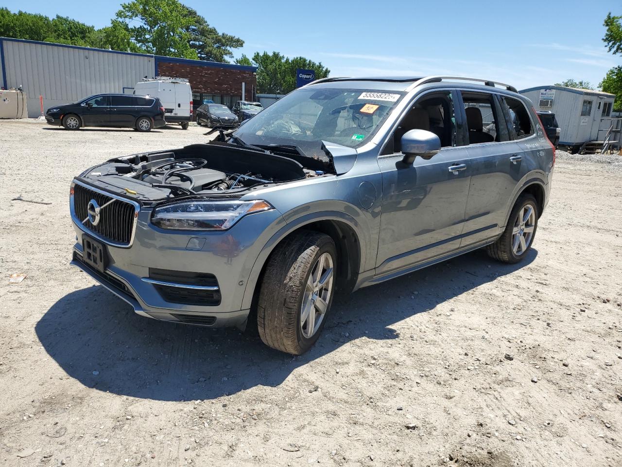 2019 Volvo XC90 Momentum, VIN YV4BR0CK8K1424595 — Interior fire