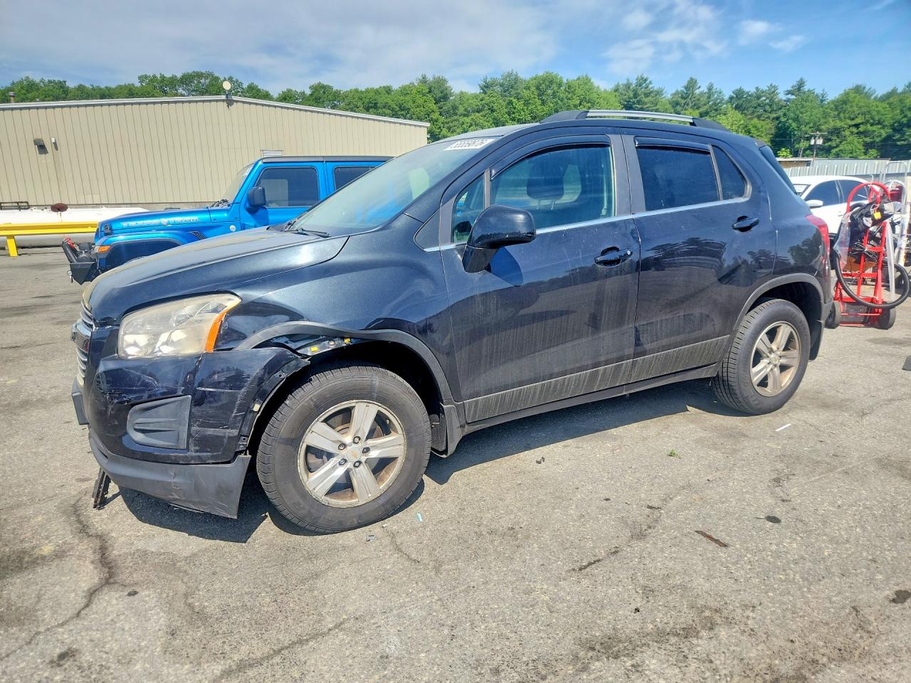 2015 Chevrolet Trax LT, VIN KL7CJRSB7FB240752 — Front end