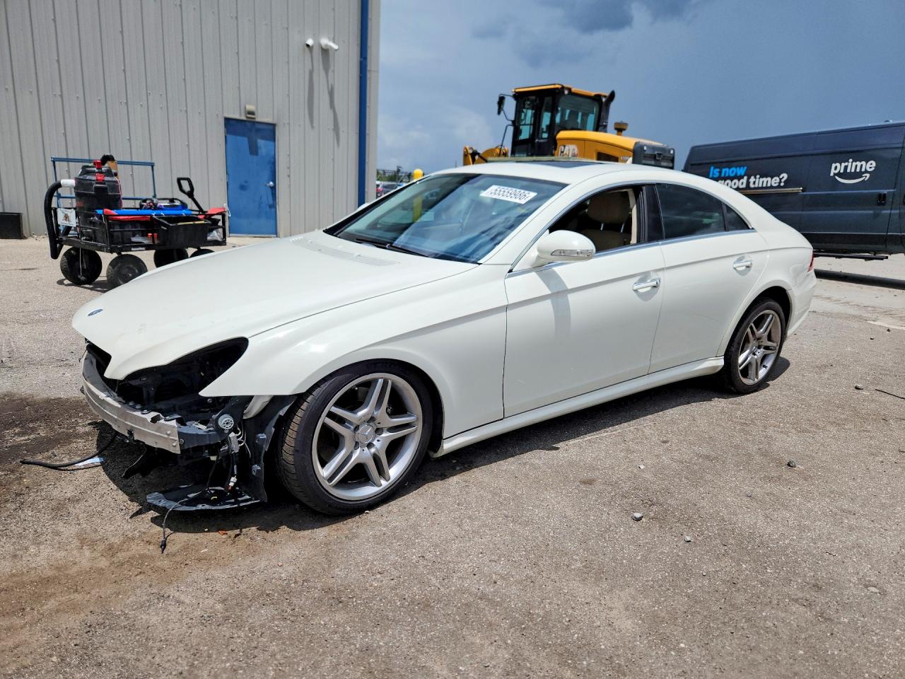 2007 Mercedes-Benz CLS 550, VIN WDDDJ72X17A104864 — Front end