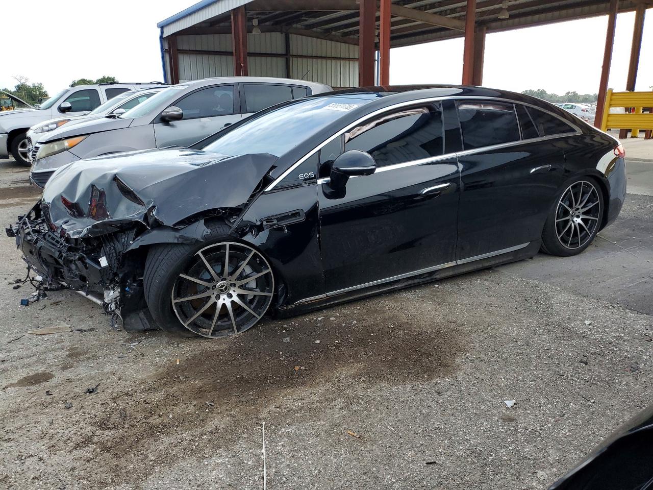 2024 Mercedes-Benz EQS 450, VIN W1KCG2EB7RA049563 — Front end