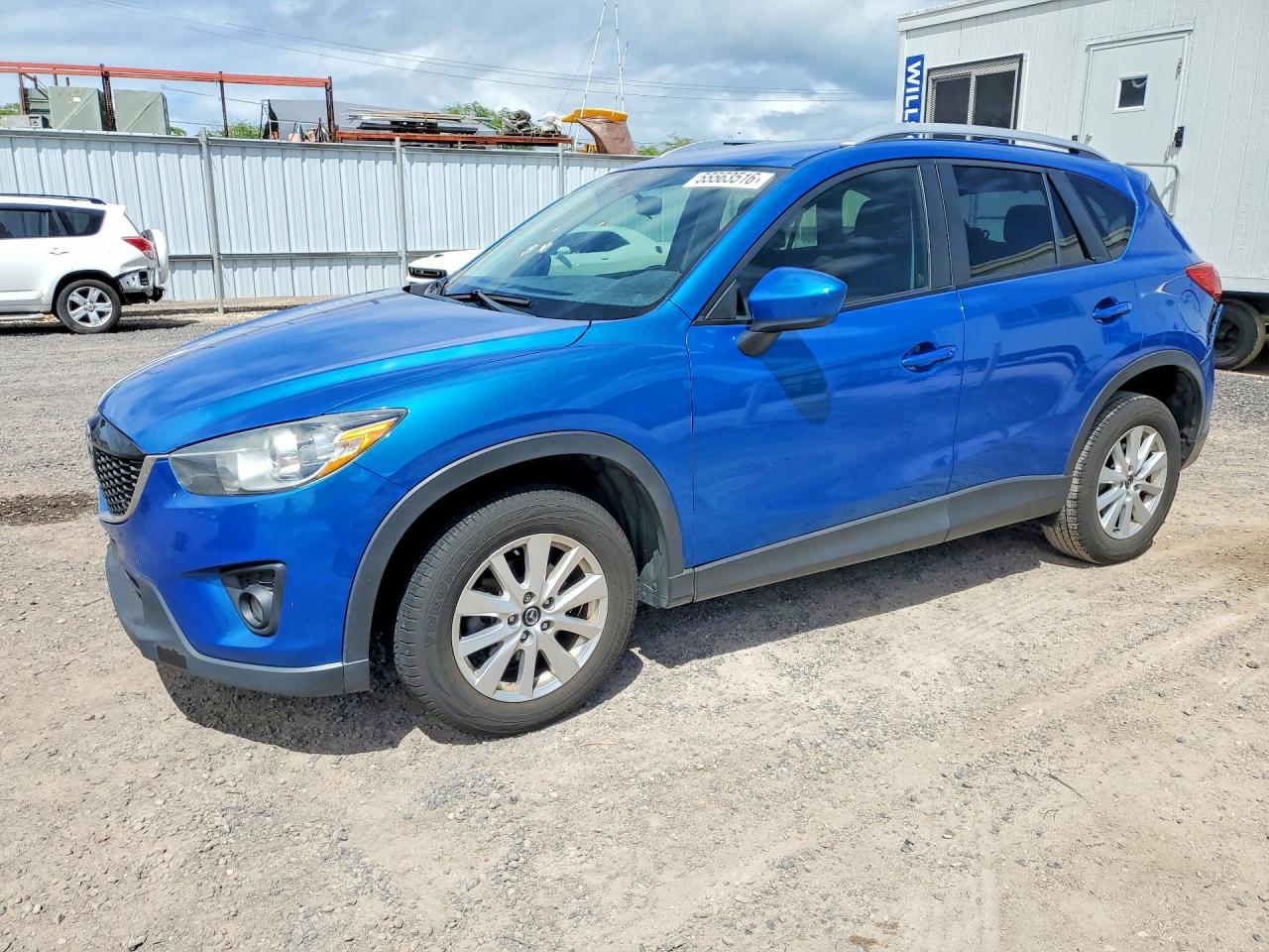 2013 Mazda CX-5 Touring, VIN JM3KE2CE1D0141153 — Rear end