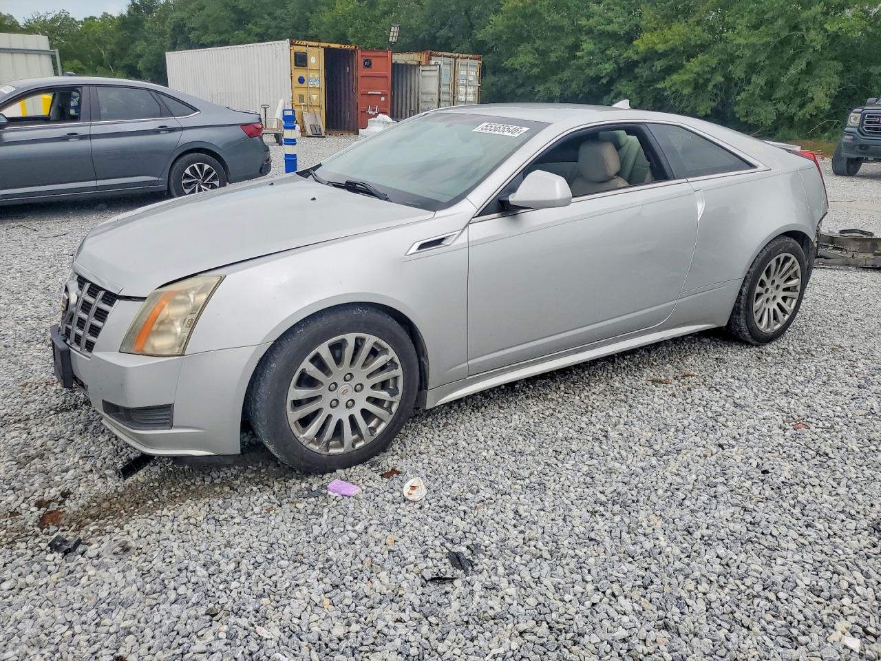 2014 Cadillac CTS, VIN 1G6DA1E37E0153749 — Rear end