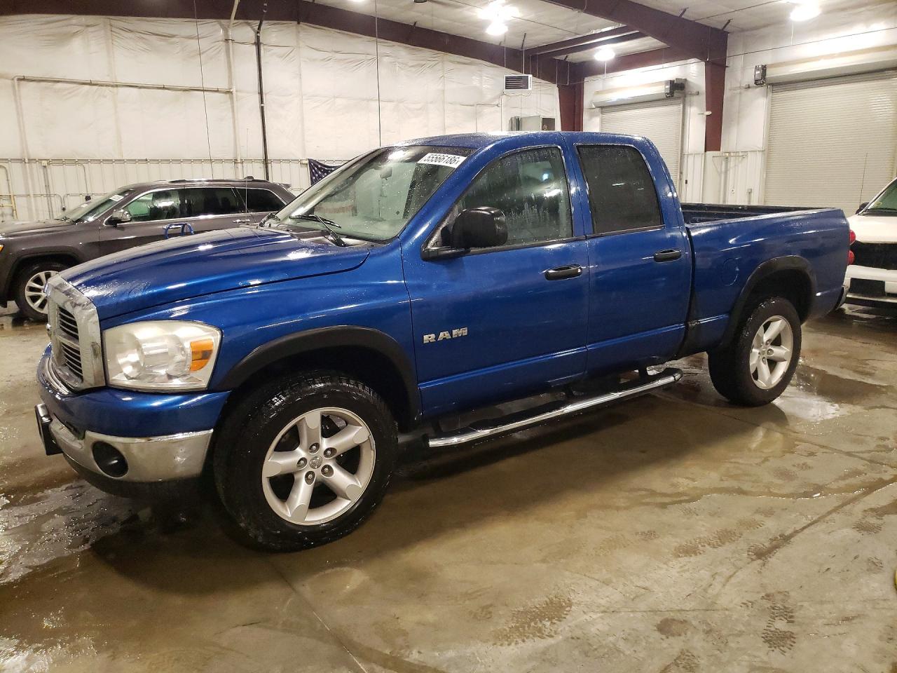 2008 Dodge 1500 SLT, VIN 1D7HU18N28S630332 — Бок