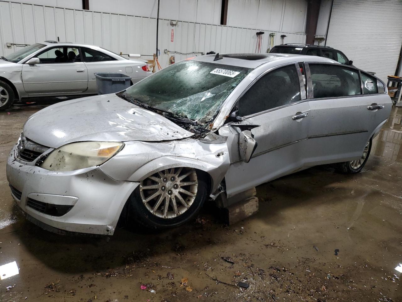 2009 Saturn Aura XR, VIN 1G8ZX57759F117290 — Крыша
