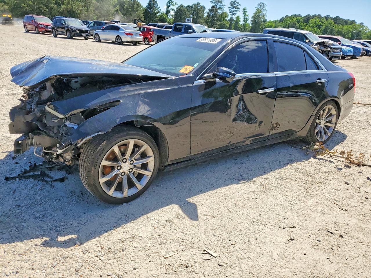 2016 Cadillac CTS Performance Collection AWD, VIN 1G6AY5SX9G0121451 — Front end