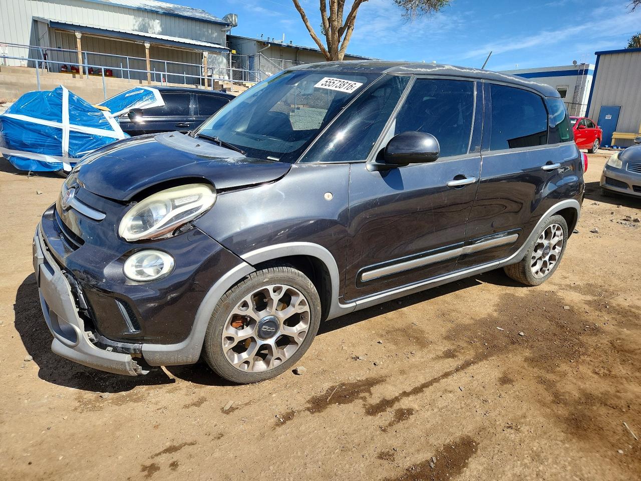 2014 FIAT 500L Trekking, VIN ZFBCFADH6EZ018753 — Front end
