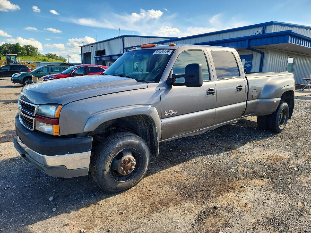 2006 Chevrolet Silverado 3500 DRW Wrk Trk, VIN 1GCJK33296F129454 — Hail