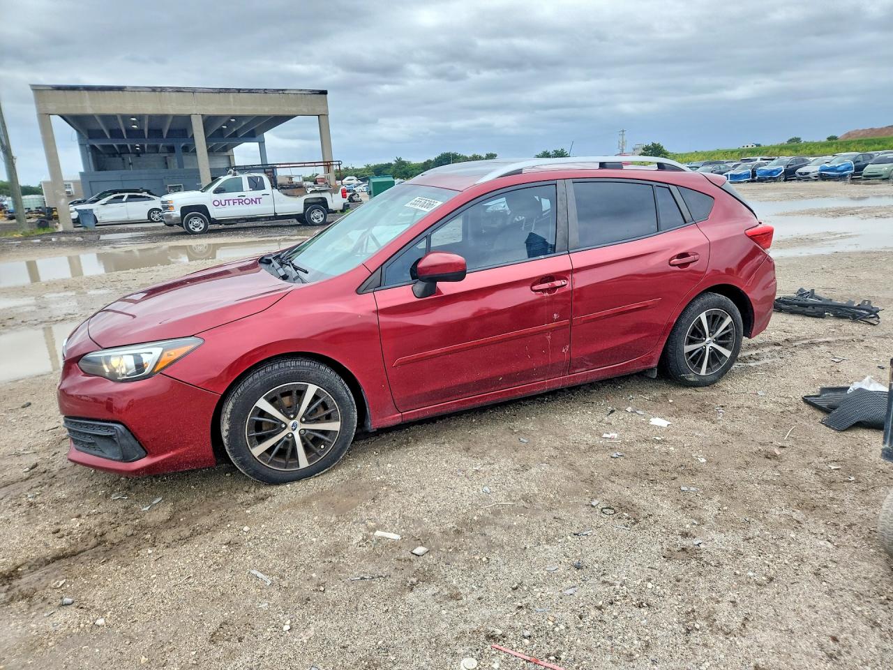 2021 Subaru Impreza Premium, VIN 4S3GTAD64M3700389 — Бок