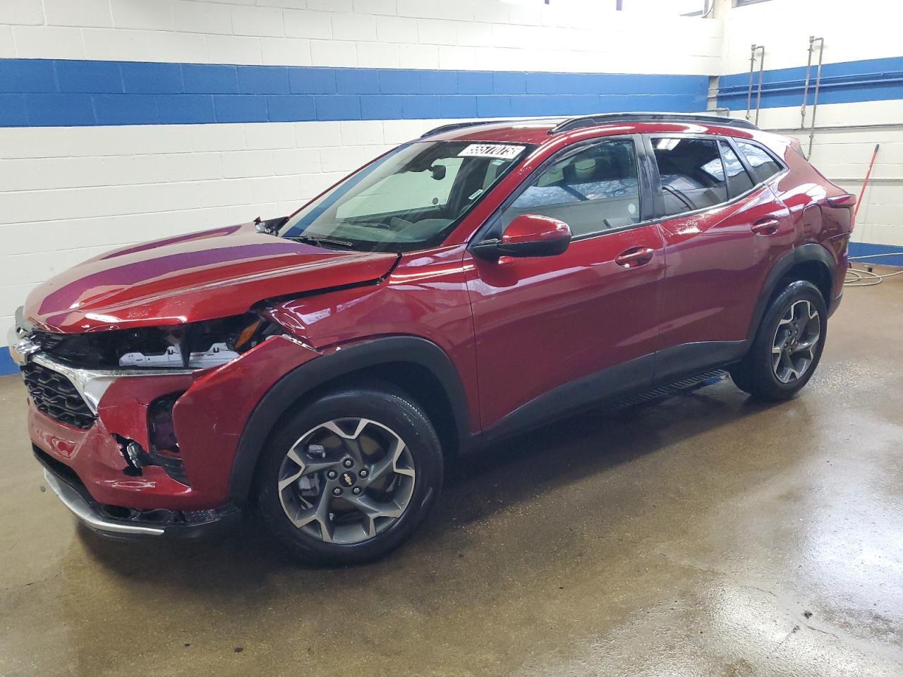 2024 Chevrolet Trax LT, VIN KL77LHE2XRC236761 — Frame damage