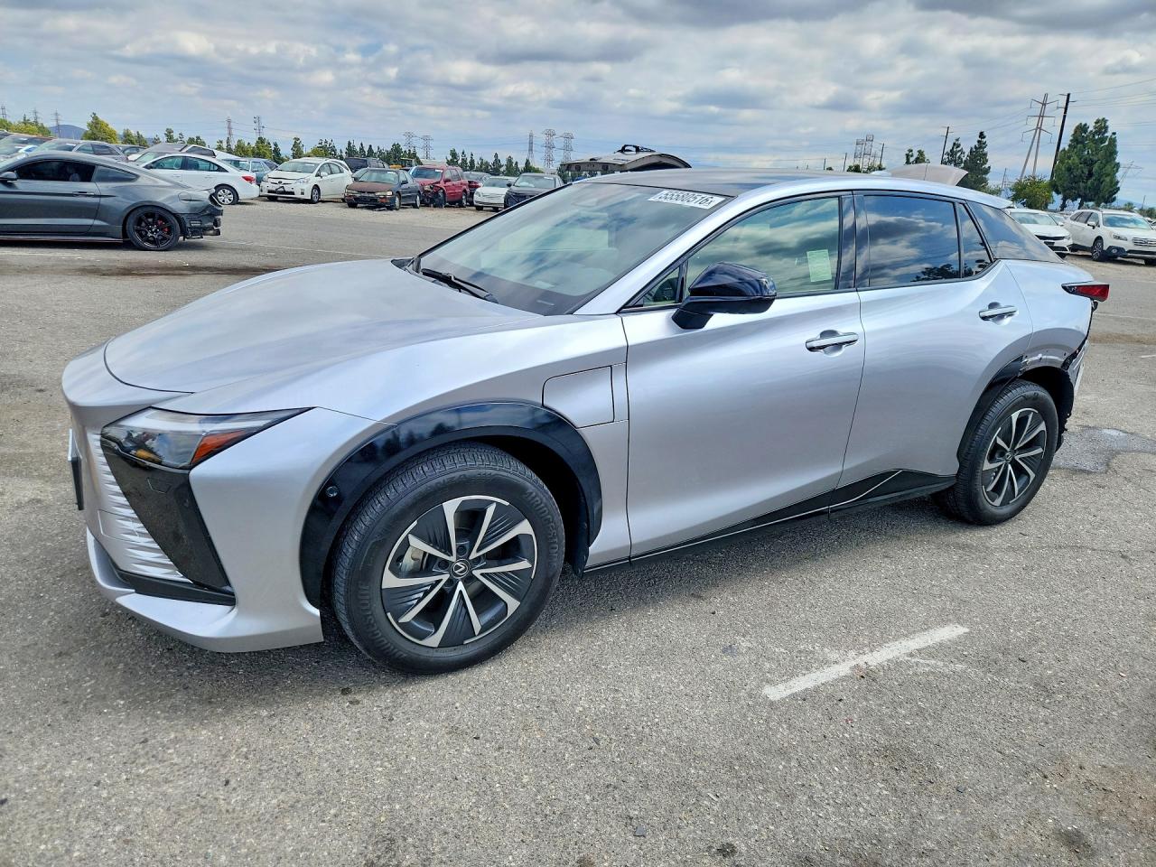 2023 Lexus RZ 450e Premium, VIN JTJAAAAB0PA020645 — Rear end