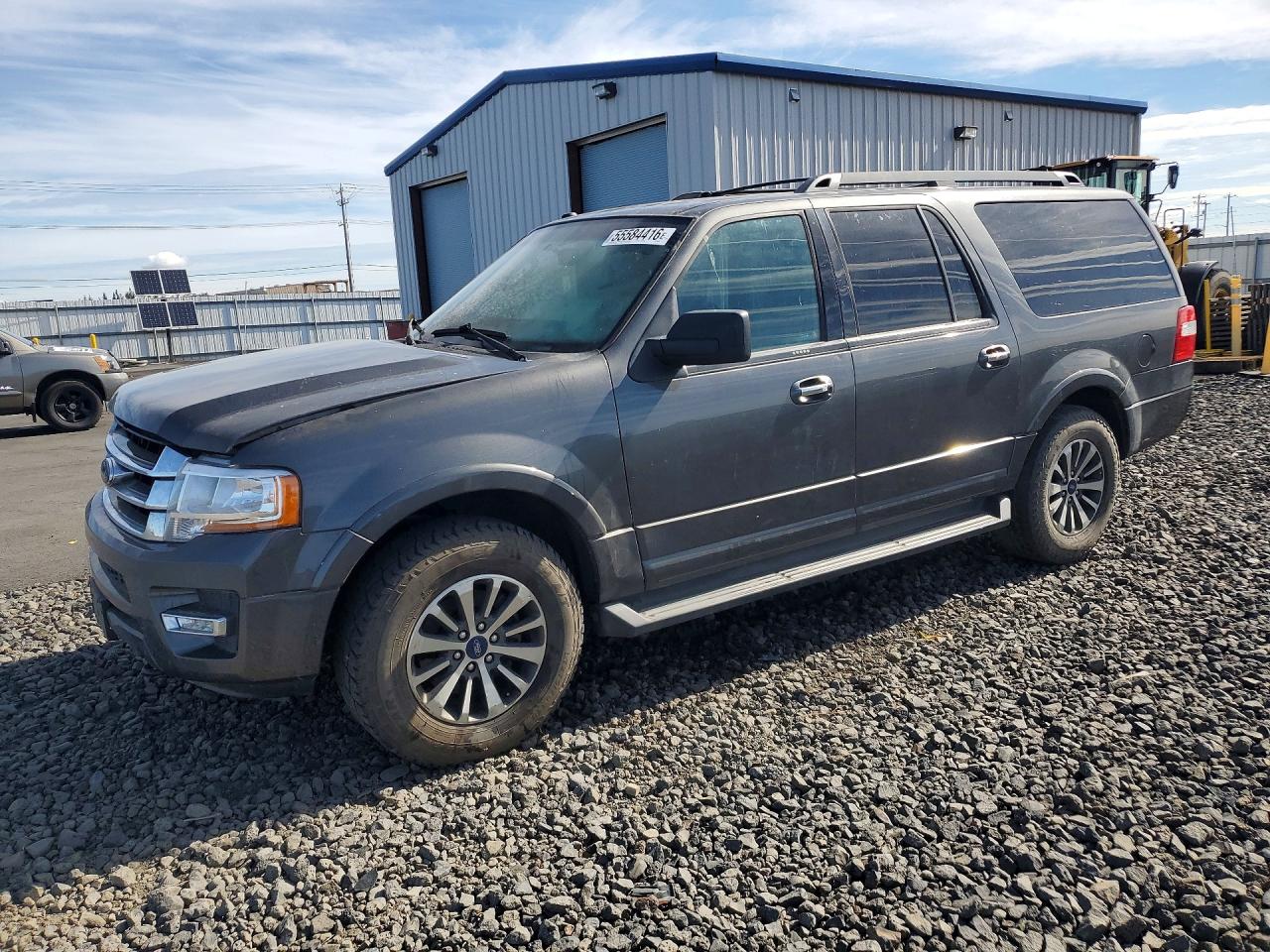 2017 Ford Expedition Max XLT, VIN 1FMJK1JT2HEA39888 — Engine fire